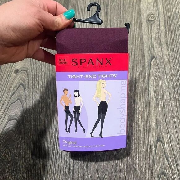 SPANX Other - NWT Spanx Tight-End Tights Original Shapewear Bodyshaping Currant Purple Size B